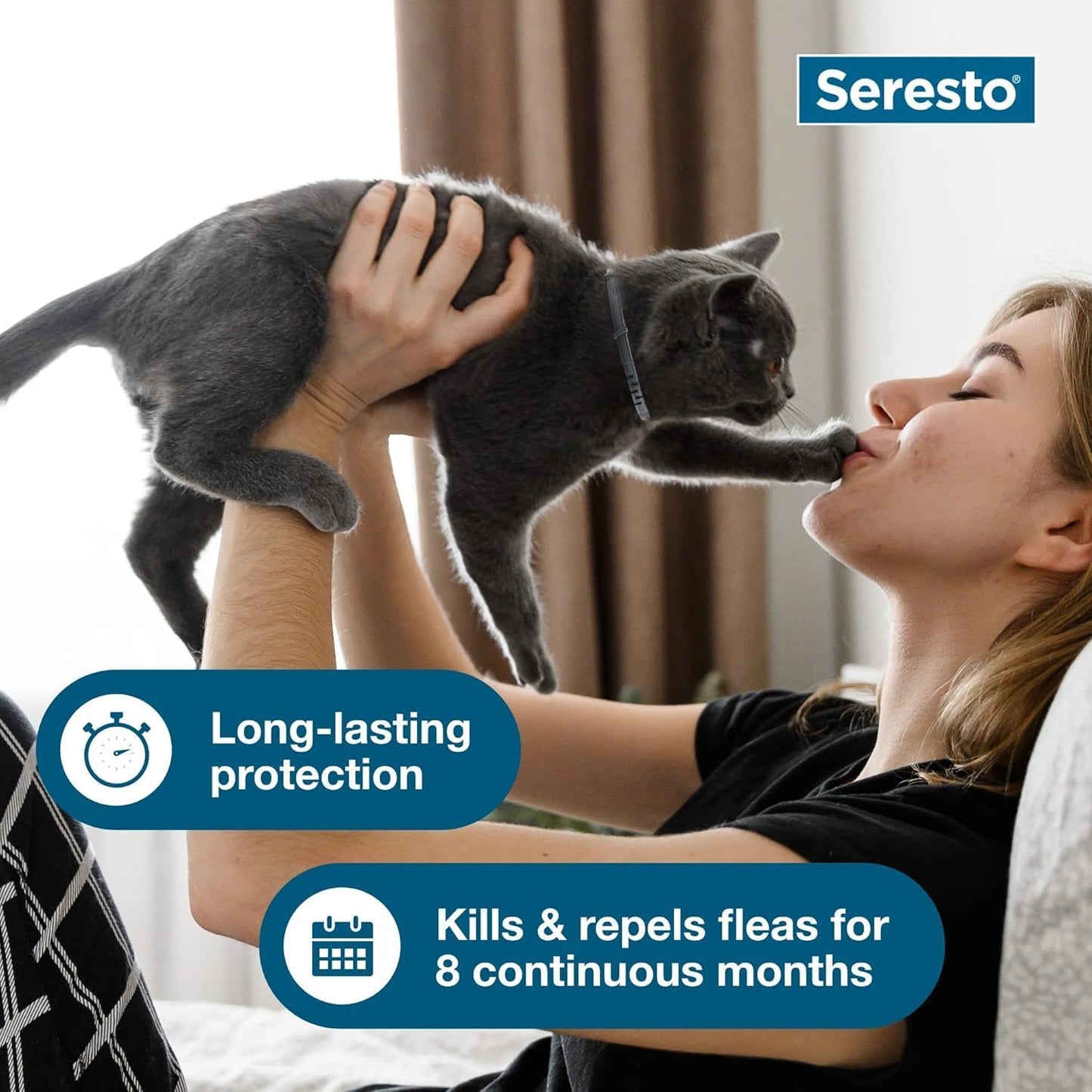 Seresto - Flea & Tick Preventative Collar for Cat ( 30% Off )