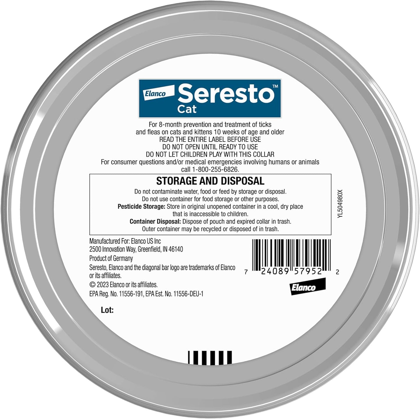 Seresto - Flea & Tick Preventative Collar for Cat ( 30% Off )