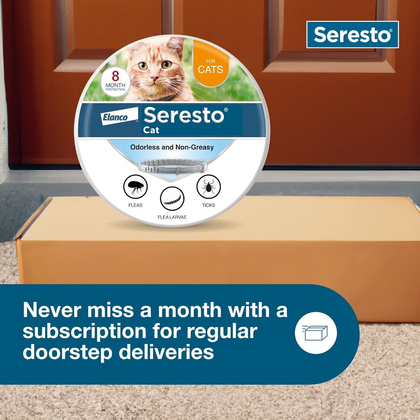 Seresto - Flea & Tick Preventative Collar for Cat ( 30% Off )
